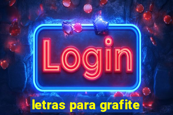 letras para grafite